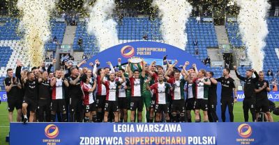 Piłkarze Legii Warszawa zdobyli Superpuchar Polski